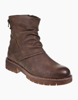Lunar Womens Lunar GLR122 Marnie brown ankle boot