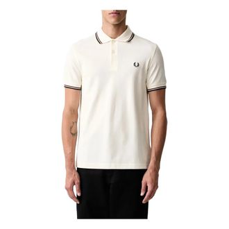 Fred Perry Polo - Heren - Tops - Beige - Maat: L Katoen