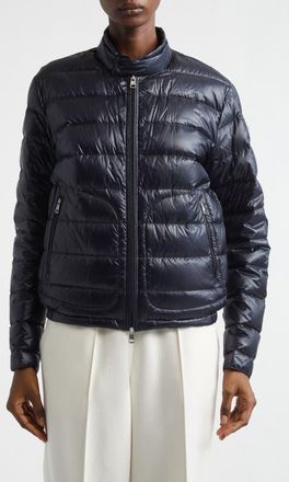 Moncler Lans Down Jacket in Navy/Navy at Nordstrom, Size 00