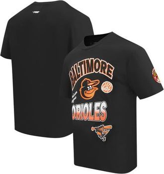 Pro Standard Mens Pro Standard Black Baltimore Orioles Turn It Up Dropped Shoulder T-Shirt at Nordstrom, Size Xx-Large