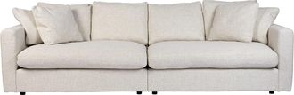 Zuiver 3-Sitzer Design Sofa Sense Cream