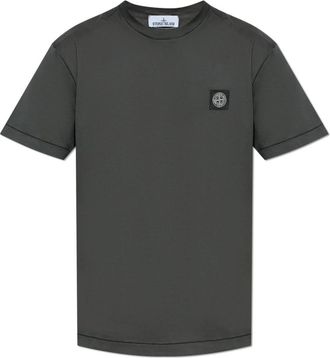 Stone Island Hombre, Camisetas, Gris, Talla: S