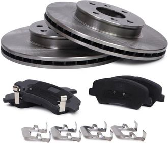 OEM Juego De Discos Y Pastillas De Freno Delantero Kia Rio Iii, Hyundai Accent Iv