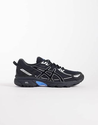 Asics Gel-Venture 6 - Sneakers nere e blu-Nero