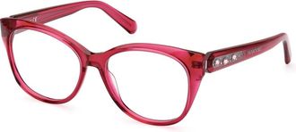 Swarovski Brillen - Dames - Brillen - Rood - 53 MM - Accessoires