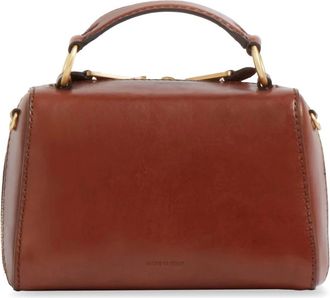 The Bridge Top Handle - Dames - Mini tas - Bruin - ONE Size - Leer - Tassen