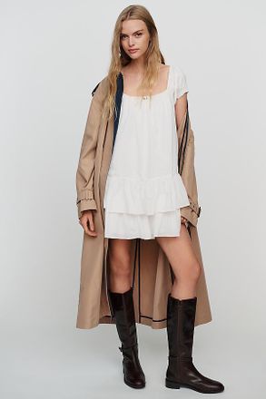 Lisa Says Gah Sabrina 100% Cotton Mini Dress