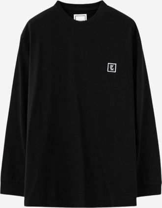Wooyoungmi Mens Cotton Sweater Black