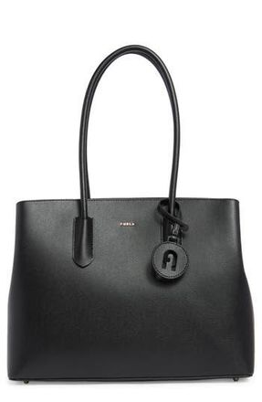 Furla Tessa Tote Bag in Nero at Nordstrom Rack