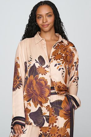 Anthropologie Conditions Apply Blooming Blouse