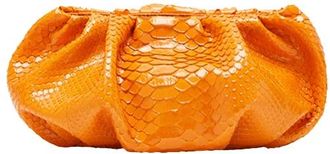 Biagini Pillow Mini - Dames - Schoudertassen - Oranje - ONE Size - Leer - Tassen