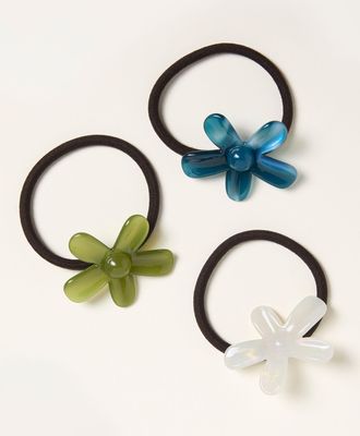 Fat Face FatFace Multi 3 Pack Flower Hair Ties