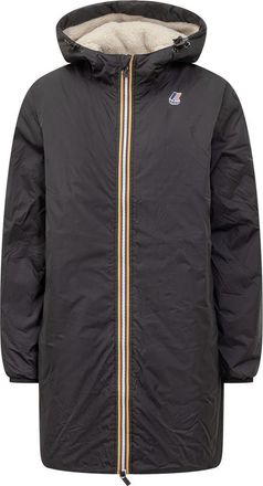 K-Way Long Parka With Synthetic Fur Lining K-Way