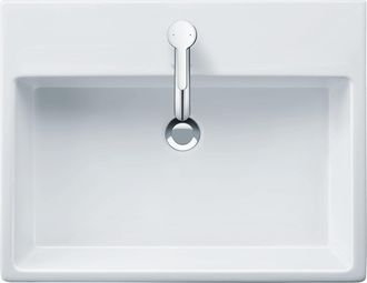Duravit Duravit - Lavabo Vero Air Wash 60x47cm, Con Rebosadero, Con Banco