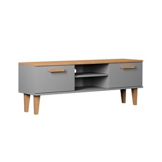 Petits Meubles Mueble tv 120 cm paneles gris