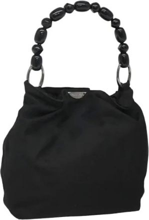Dior Pre-owned Handbags, female, Black, Size: ONE SIZE Pre-owned Vintage Shoulder Bag