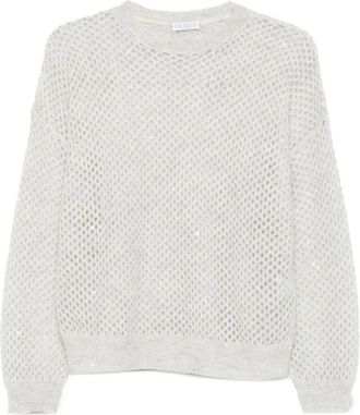 Brunello Cucinelli Donna, Maglie, Grigio, M, new