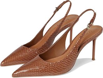 Schutz Paola High Womens Heels Miele : 10.5 M, Leather