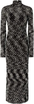 Missoni Dames, Jurken, Bruin, Maat: 2XS