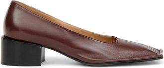 Maison Margiela Brown Leather Heels