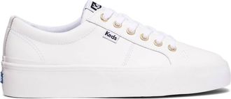 Keds Womens Jump Kick Duo Sneaker Shoe In White