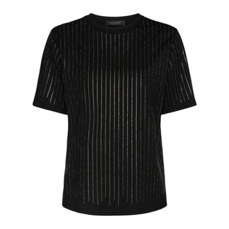 Elena Miro G041Z0 T-Shirt - - Tops - Donna - Nero - M