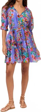 Johnny Was Suzy Tiered Mini Dress In All My Love