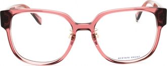 Tommy Hilfiger TH2117F Rectangular Acetate Eyeglasses - Pink