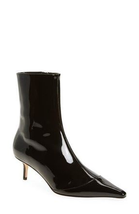 Aeyde Roe Pointed Toe Bootie in Black at Nordstrom Rack, Size 8Us / 38Eu