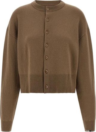 Extreme Cashmere Truien & Vesten, Dames, Bruin, ONE Size, Wol, N&deg;170 Chou Cardigan