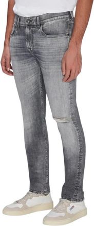 7 For All Mankind Closeout Grey Left Hand Jeans - Heren - Slim Fit Jeans - Grijs - W31 - Jeans