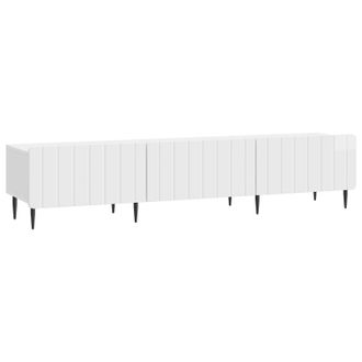 vidaXL Mueble De Tv Brillante 147 X 34,5 X 32 Cm Madera De Ingenier&iacute;a Vidaxl