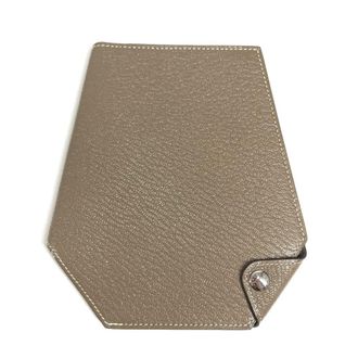 Herm&egrave;s Etoupe Gray Gray Chevre Leather (Pre-Owned)