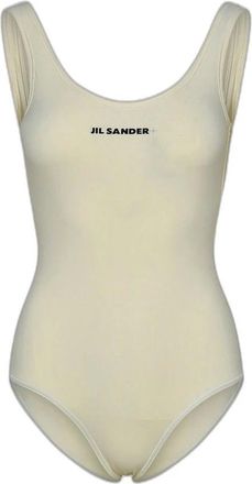 Jil Sander Ba&ntilde;ador de punto - Swimwear - Mujer - Marr&oacute;n - M
