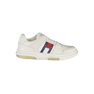 Tommy Hilfiger Sneakers, male, White, Size: 12 US White Mens Sneaker Stylish Comfortable