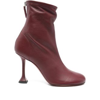 Amina Muaddi Scarpe Rosso-Donna