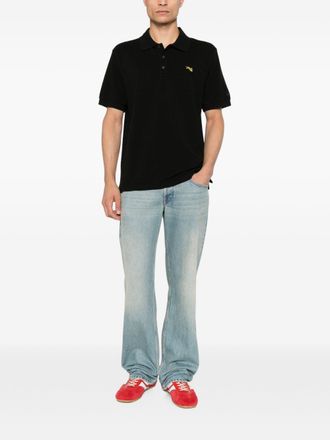 Kenzo Embroidered Tiger Piqu&eacute; Polo - Black
