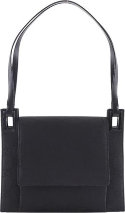 Gucci Black Satin Tote Bag (Pre-Owned)