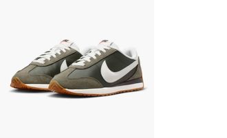 Nike Womens Pacific Shoe In Cargo Khaki/black/gum Medium Brown/sail