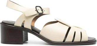 Hereu Sandalias de Tac&oacute;n Ancora - Shoes - Mujer - Beige - 37 EU