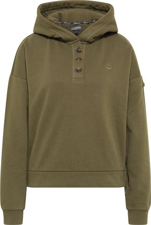Dreimaster Dreimaster Hoodie takelage Dames olijf