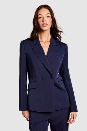 Coast Double Breasted Blazer in Navy at Nordstrom, Size 10