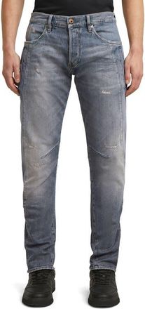 G-Star Contour 3D Regular Fit Jeans in Worn In Electric Blue Restored at Nordstrom, Size 29 X 32