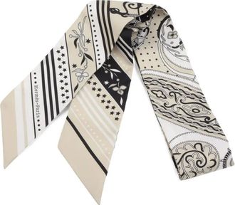 Herm&egrave;s Sciarpa Festuval Des Amaxones con stampa 2020-2025 - Toni neutri