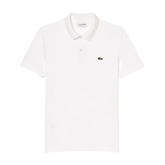 Lacoste Tops, Heren, Wit, L, Katoen, Polo Shirts