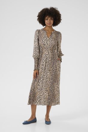 Culture Jurk CUdana Relaxed fit leopard