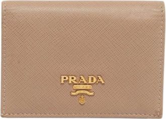 Prada Pre-owned Wallets, female, Beige, Size: ONE SIZE Pre-owned Vintage Wallet