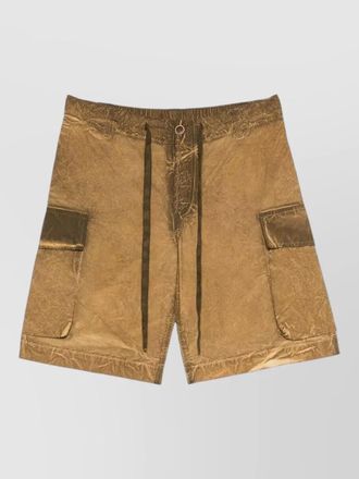 Uma Wang panther chino shorts cargo pockets