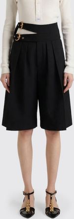 Chlo&eacute; Pantaloncino in lana vergine Chlo&eacute; asimmetrico