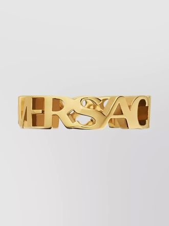 Versace logo ring